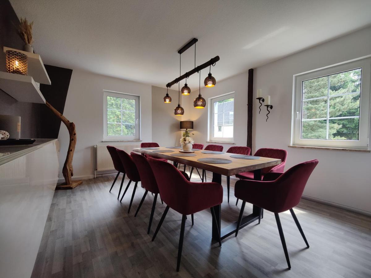 Ferienhaus Villa Adelsberg Mit Dachterrasse In Zentraler Lage Fuer Bis Zu 10 Personen 켐니츠 외부 사진